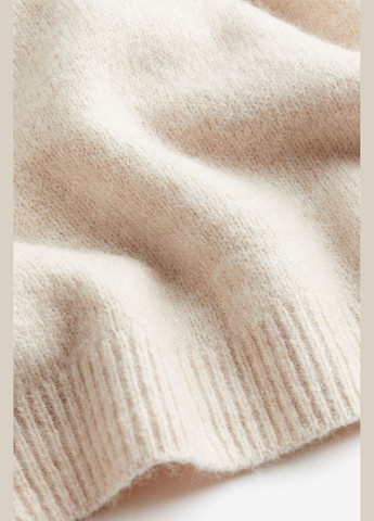 Бежевий демісезонний в'язаний светр H&M