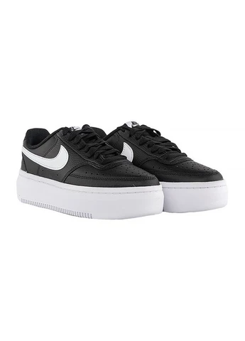Кросівки Court Vision Alta Leather Nike чорні демісезони (368556760)