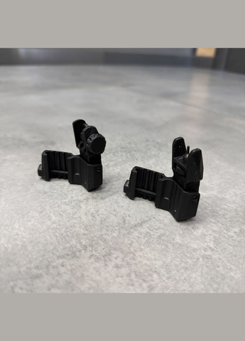 Мушка і цілик 45°, Tactical DLG-184, низькі, складні, на Picatinny DLG Tactical (362601506)