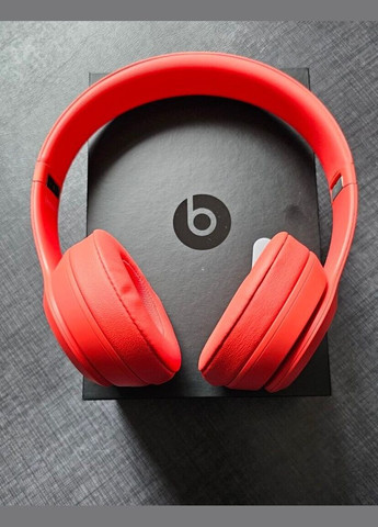 Бездротові навушники by Dr. Dre Solo3 Wireless OnEar Headphones Citrus Red (модель MX472LLA) Б\В BEATS (292324054)
