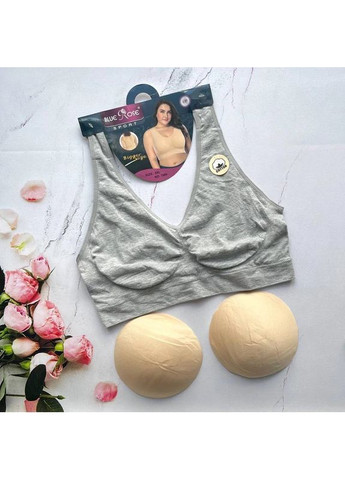 Чорний тпп бюстгалтер бавовняний жіночий великий розмір батал широкі бретелі No Brand