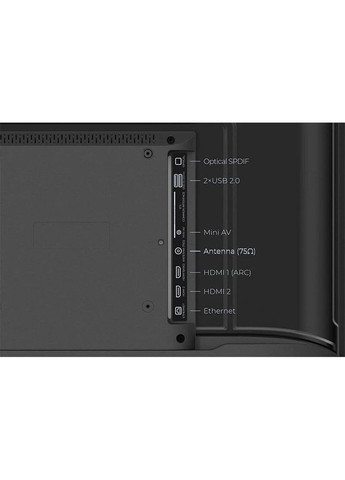 Телевизор 32" 32H800KB Black KIVI (372465254)
