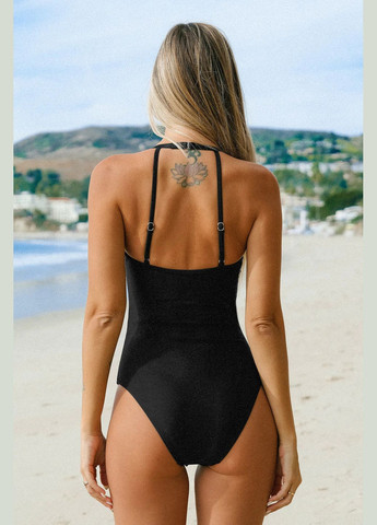 Чорний літній купальник CUPSHE