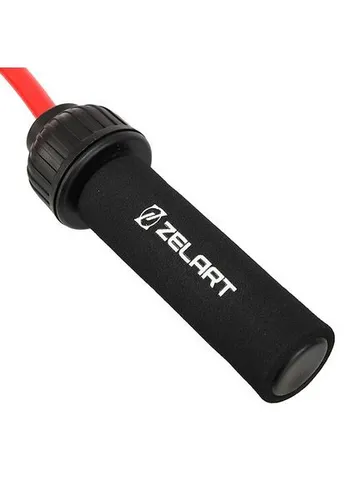 Скакалка з PVC джгутом POWER ROPE FI-4883-XH X HEAVY l-2,7 м d-22 мм Вага 1500 г Чорний Zelart (380364093)