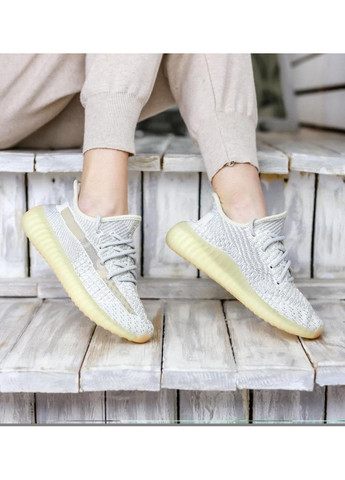 КРОСІВКИ ЖІНОЧІ ADIDAS YEEZY BOOST 350 V2 LUDMARK 2 АДІДАС ІЗІ БУСТ No Brand сірі демісезони (367168700)