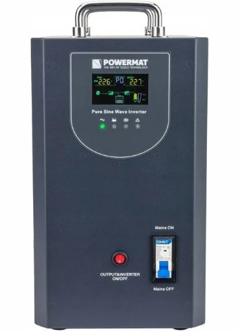 ДБЖ 2000ВА 1600Вт чиста синусоїда (Польща) Powermat (338854886)