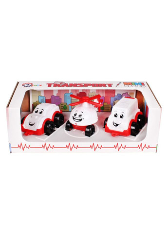 Гральний набір транспорту "Швидка допомога" 5811TXK ТехноК (301834704)