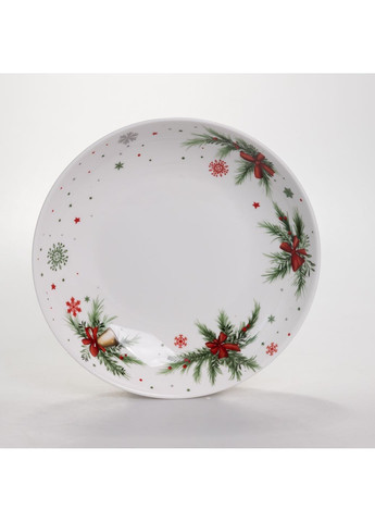 Столовый сервиз фарфоровый Christmas Tree 24 предмета на 6 персон Yiwu SG-24 No Brand (366830558)