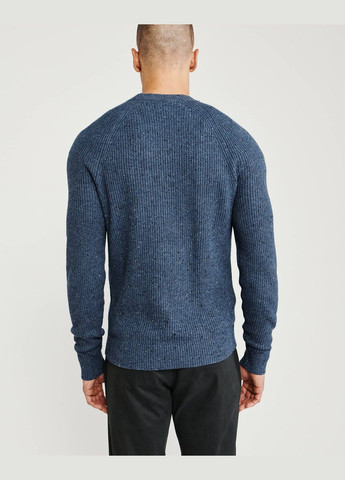 Синій демісезонний светр чоловічий - светр af7429 Abercrombie & Fitch