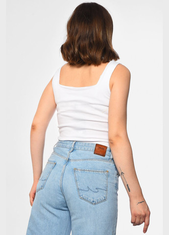 Боди женское белого цвета Let's Shop (302065855)