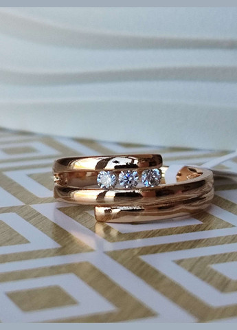 Трендовое колечко позолоченное ксюпинг xuping позолота медзолото Xuping Jewelry (337114011)