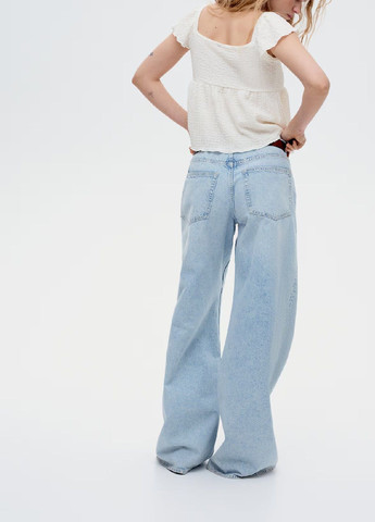 Молочная блузка H&M