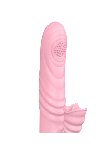 Вібратор Lyla Angelia, USB 3 Functions Of Thrusting, 20 Vibrations Flesh B Series (402315680)