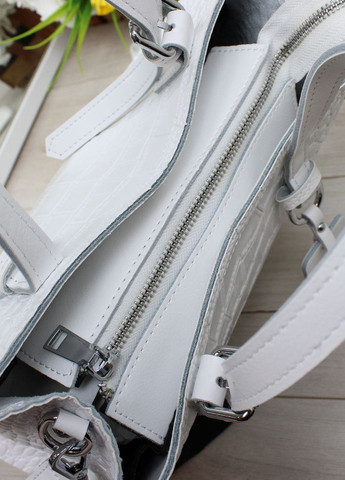 Сумка кожаная с тиснением крокодил Vishnya (335707816)