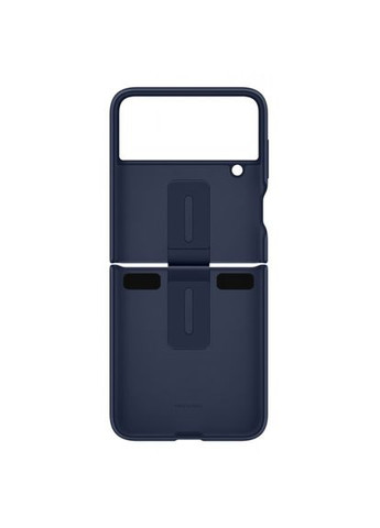 Чехол Samsung Galaxy Z Flip 4 Silicone Cover with Ring Navy sm-f721b No Brand (321971841)
