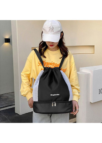 Текстильна спортивна сумка рюкзак водовідштовхувальна з відділенням для взуття RoyalBag TB1-T-802 (356452252)