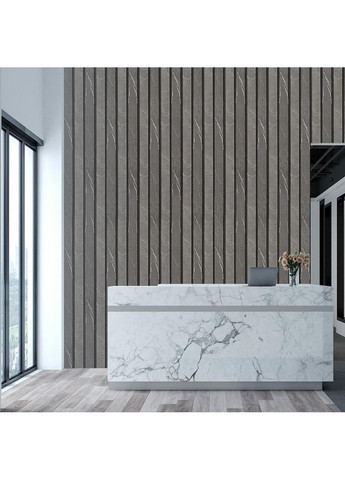 Рельс декоративный PS 2900х120х12мм Серый мрамор SW-00001751 love-shopping Sticker Wall (354655537)