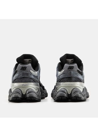 Серые демисезонные кроссовки мужские new balance 9060 black grey нью беланс 9060 No Brand