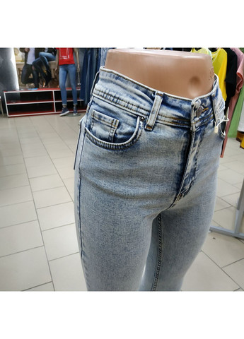 Джинси Shop жіночі стрейч висока посадка 28 блакитні House - (363053842)