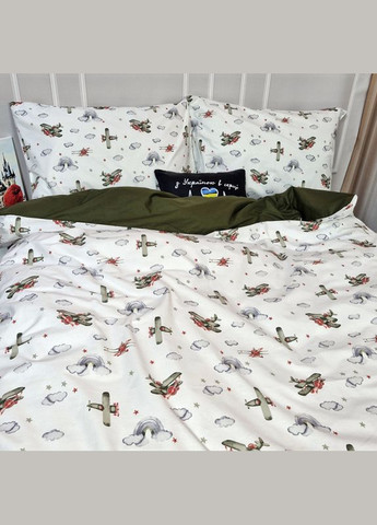 Постельное белье Самолетики Ранфорс Подростковое MERISET (306739985)