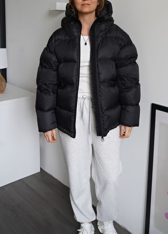 Черный Пуховик One