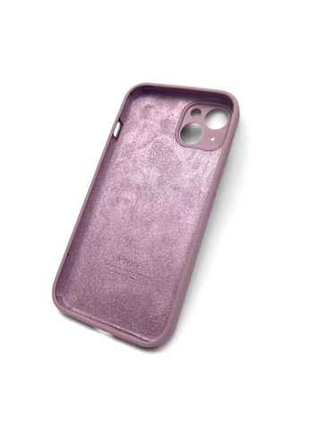 Чехол на айфон 13 Silicone case для 13 full camera cover с микрофиброй силиконовый Lilac Pride No Brand (369136876)