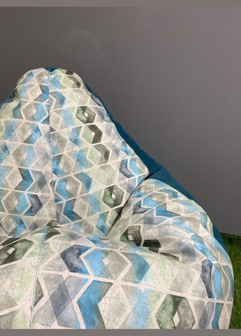 Крісло - мішок груша, L - 120х90 Багіра 11835+Desi DT8 SkyPuff (361258319)