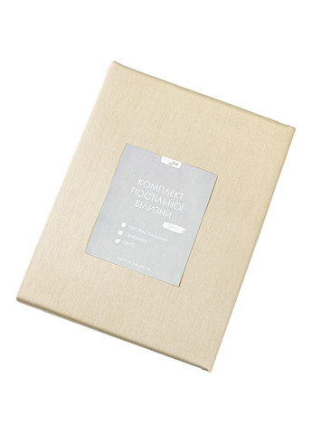 Постельное белье Сатин Твил (m480854) Home Line Сатин Твіл (бежевий) полуторний (366566700)