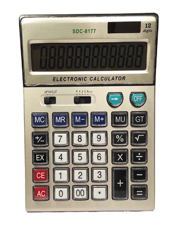 Калькулятор многофункциональный настольный SDC-8177 бухгалтерский VTech (282927630)