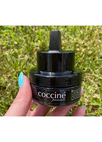 Крем для взуття з губкою Cream Elegance Чорний 50 мл 1692 Coccine (323483349)