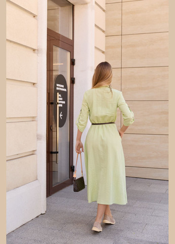 Салатовое платье MN