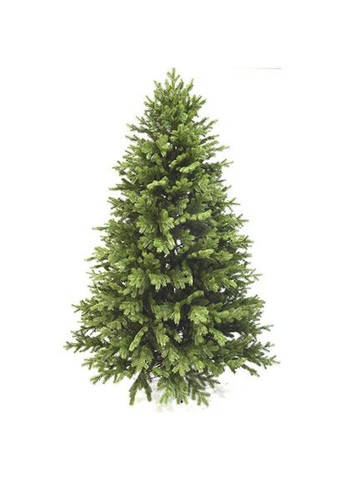 Штучна комбінована ялинка YalynkyWorld литі голки та плівка ПВХ Оскар Зелена 150 см Kvazar (312015927)