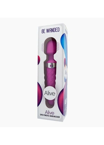 Мини-вибромассажер Be Wanded Purple Alive (298349976)