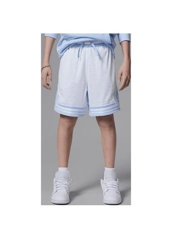 Шорты подростковые голубо-белые 95D313-J3H Nike JORDAN SPORT DRI-FIT DIAMOND (397844531)