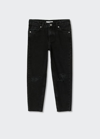 Джинси для дівчинки 9365 128 см Чорний 71117 Mango (276906357)