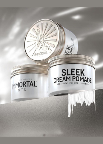 Крем-помада для волосся Exclusive Sleek Cream Pomade, 100ml Immortal NYC (304651311)