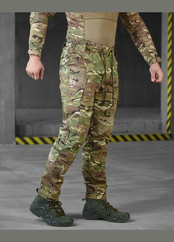 Тактические мужские зимние штаны на флисе мультикам No Brand (315441454)