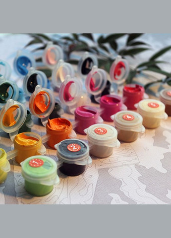 Картина за номерами Квітуча вулиця 40х50см Картини за номерами на полотні Країни та міста BS34015 Brushme (308988033)