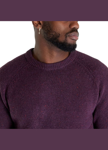 Фіолетовий демісезонний светр wip anglistic weater i010977 speckled dark plum Carhartt