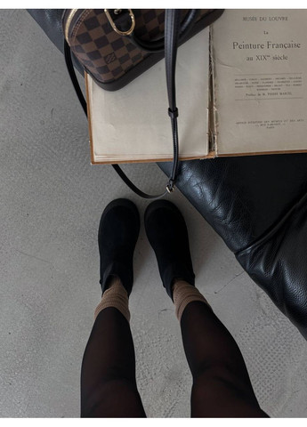 Уггі жіночі зимові черевики UGG Classic Mini Dipper Black Діппер No Brand (364536068)