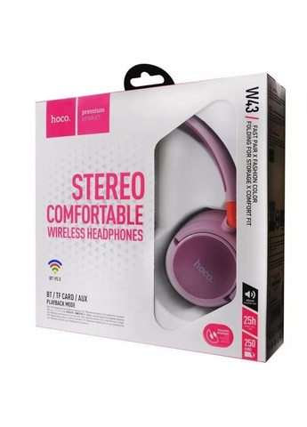 Наушники W43 Adventure BT headphones Purple Hoco (367724181)