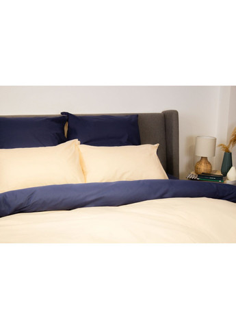 Двуспальный комплект постельного белья Ранфорс с наволочками 50*70 см, 115 гр/м2 Champagne Veil Бежевый (17360180215) ТЕП (365851813)