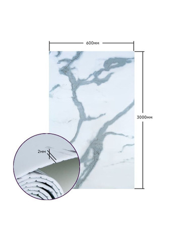 Самоклеящаяся стеновая PET плитка в рулоне 600*3000*2mm SW-00001690 Sticker Wall (315790983)