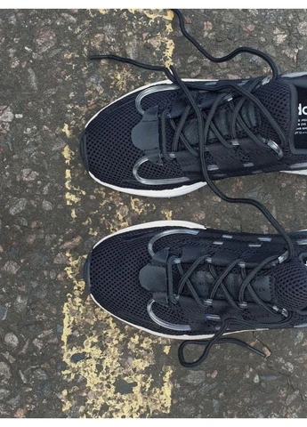 Білі літні кросівки adidas lxcon black white адідас лексікон No Brand