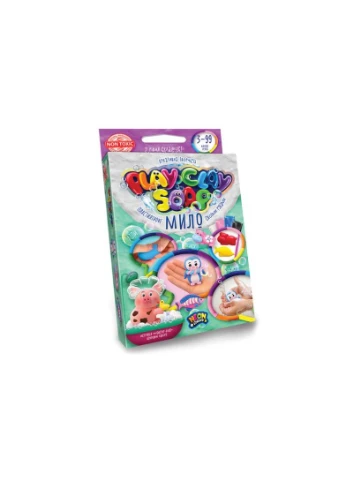 Набір для творчості PCS-02-01U,02U,03U,04U "Пластилінове Мило "PLAY CLAY SOAP" малий DANKO Danko Toys (389895236)
