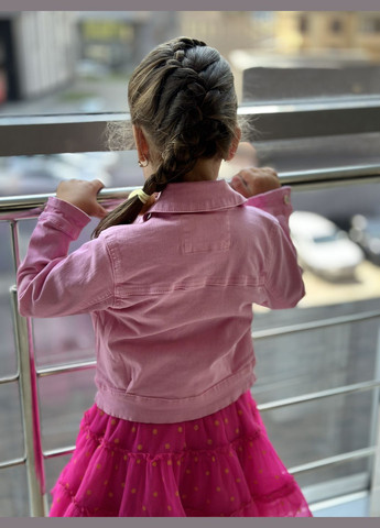 Рожева літня tob323 куртка джинсова рожева 3 To Be Too