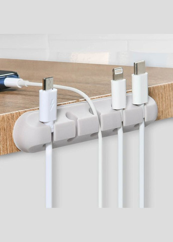 Органайзер для кабелів самоклеючий на 5 проводів (AN0103427) ANbeauty (365875746)