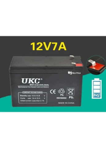 Батарея свинцево-кислотна UKC WST-9.0 12 V 9 Ah Black Hurry Bolt (393818837)