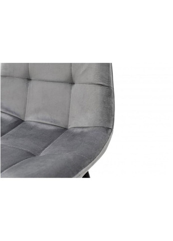 Кухонний стілець Quest велюр Сірий/Чорний Мікс Меблі 855222-01 855222 Мікс меблі (355468200)