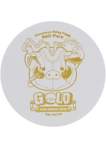 Гидрогелевые омолаживающие патчи для глаз, с золотом и гиалуроновой кислотой Gold Hyaluronic Acid Eye Patch 60шт (511631-41) Elizavecca (368649495)